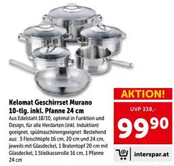 Interspar Kelomat Geschirrset Murano Angebot