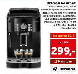Interspar De'Longhi Vollautomat Angebot