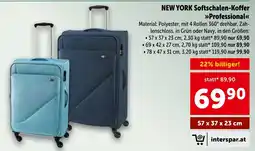 Interspar NEW YORK Softschalen-Koffer »Professional« Angebot