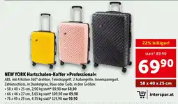 Interspar NEW YORK Hartschalen-Koffer »Professional« Angebot