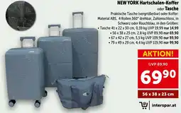 Interspar NEW YORK Hartschalen-Koffer Angebot