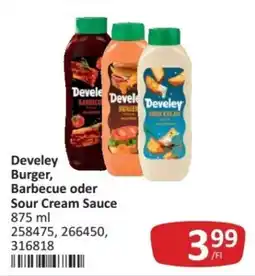 Kastner Develey Burger, Barbecue oder Sour Cream Sauce Angebot