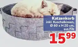 Center Shop Katzenkorb Angebot
