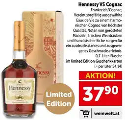 Interspar Hennessy VS Cognac Angebot