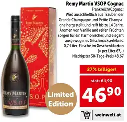 Interspar Remy Martin VSOP Cognac Angebot