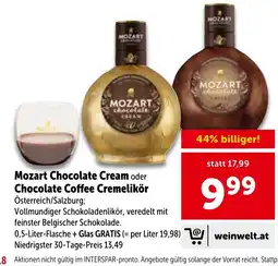 Interspar Mozart Chocolate Cream Angebot