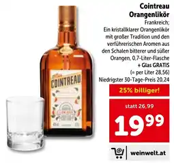 Interspar Cointreau Orangenlikör Angebot