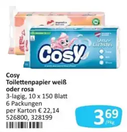 Kastner Cosy Toilettenpapier weiß oder rosa Angebot
