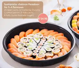 Interspar Sushiplatte Salmon Paradise Angebot