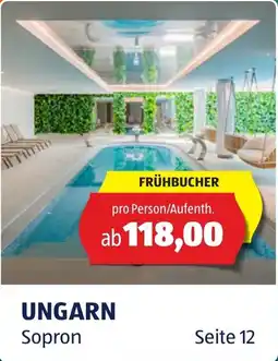 Hofer Reisen FRÜHBUCHER Angebot