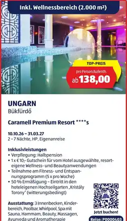 Hofer Reisen Caramell Premium Resort****s Angebot