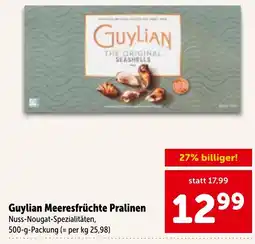 Interspar Guylian Meeresfrüchte Pralinen Angebot