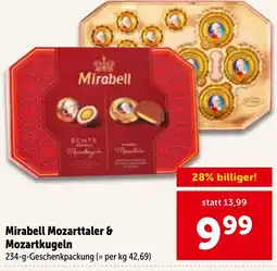 Interspar Mirabell Mozartttaler & Mozartkugeln Angebot