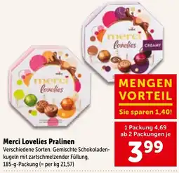 Interspar Merci Lovelies Pralinen Angebot