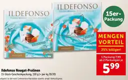 Interspar Ildefonso Nougat-Pralinen Angebot