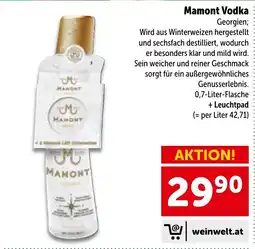Interspar Mamont Vodka Angebot
