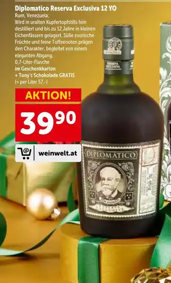 Diplomatico Reserva Exclusiva 12 YO