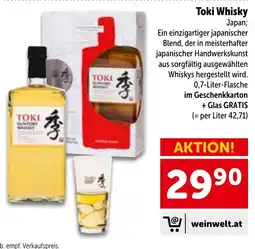 Interspar Toki Whisky Angebot
