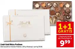 Interspar Lindt Gold Weiss Pralinen Angebot