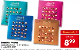 Interspar Lindt Mini Pralinés Angebot