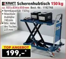 Norma KRAFT Scherenhubtisch Angebot