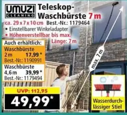 Norma Umuzi Teleskop-Waschbürste Angebot
