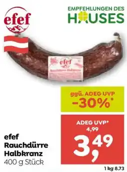 ADEG efef Rauchdürre Halbkranz Angebot