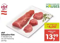 ADEG efef Schweine Filet Angebot