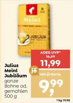 ADEG Julius Meinl Jubiläum Angebot