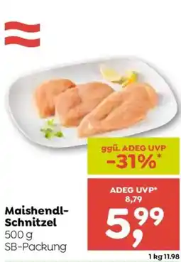 ADEG Maishendl-Schnitzel Angebot