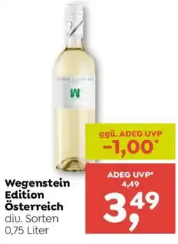 ADEG Wegenstein Edition Österreich Angebot
