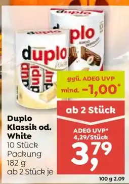 ADEG Duplo Klassik od. White Angebot