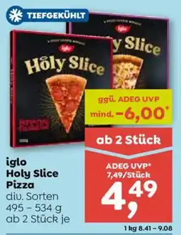 ADEG iglo Holy Slice Pizza Angebot