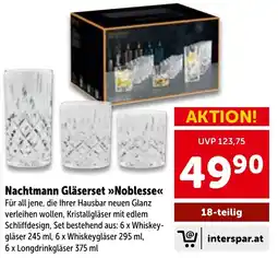 Interspar Nachtmann Gläserset »Noblesse« Angebot