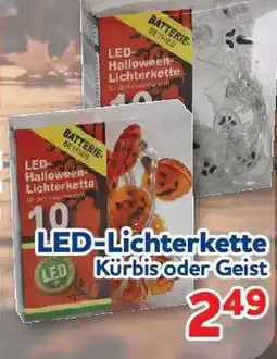 Center Shop LED-Lichterkette Kürbis oder Geist Angebot