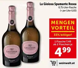 Interspar La Gioiosa Spumante Rosea Angebot