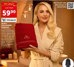 Interspar Vossen x Silvia Schneider Bademantel Angebot