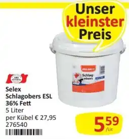 Kastner Selex Schlagobers ESL Angebot