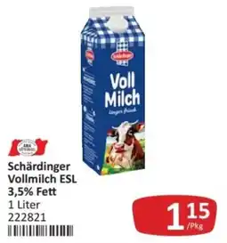 Kastner Schärdinger Vollmilch ESL Angebot