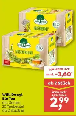 ADEG Willi Dungl Bio Tee Angebot