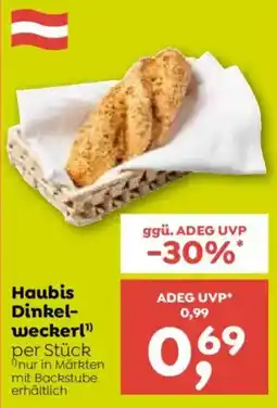 ADEG Haubis Dinkel-weckerl Angebot
