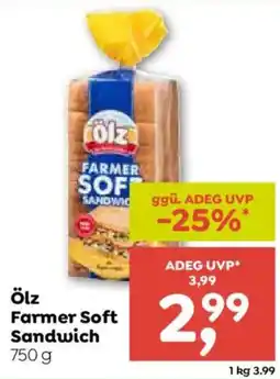 ADEG Ölz Farmer Soft Sandwich Angebot