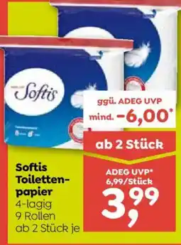 ADEG Softis Toilettenpapier Angebot