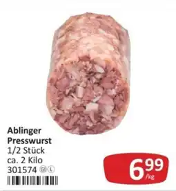 Kastner Ablinger Presswurst Angebot