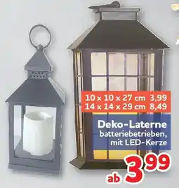 Center Shop Deko-Laterne batteriebetrieben Angebot