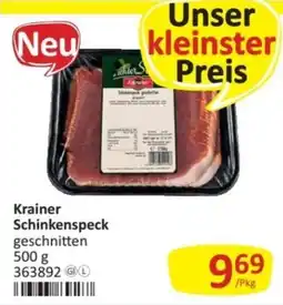 Kastner Krainer Schinkenspeck geschnitten Angebot