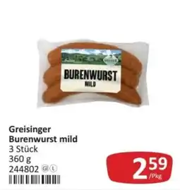 Kastner Greisinger Burenwurst mild Angebot