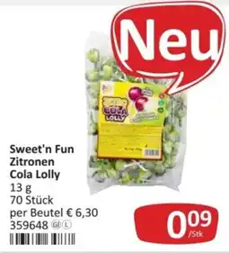 Kastner Sweet'n Fun Zitronen Cola Lolly Angebot