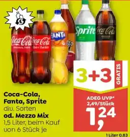 ADEG Coca-Cola, Fanta, Sprite Angebot