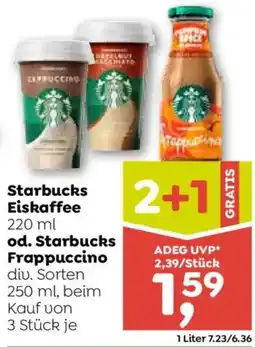 ADEG Starbucks Eiskaffee Angebot